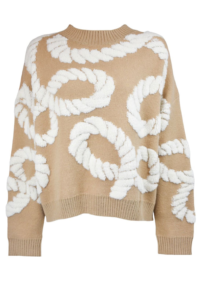 Taupe Rope Jumper