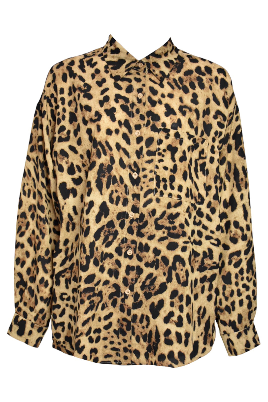 Animal Print Shirt & Shorts Co-ord