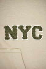 Sage NYC Cropped Sweatshirt & Wide Leg Joggers Set