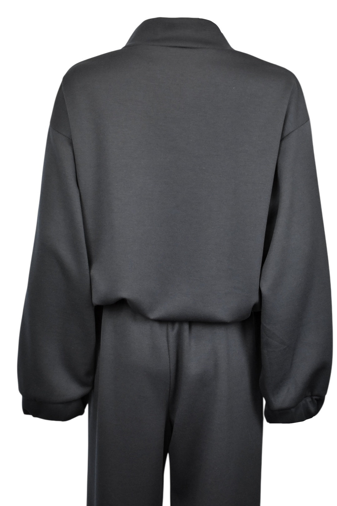 Black & Brown Striped Zip Up Jacket Lougesuit