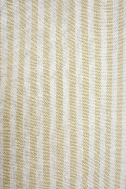 Beige Pinstripe Waistcoat & Trousers Co-ord