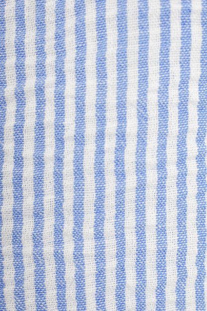 Blue Pinstripe Waistcoat & Trousers Co-ord