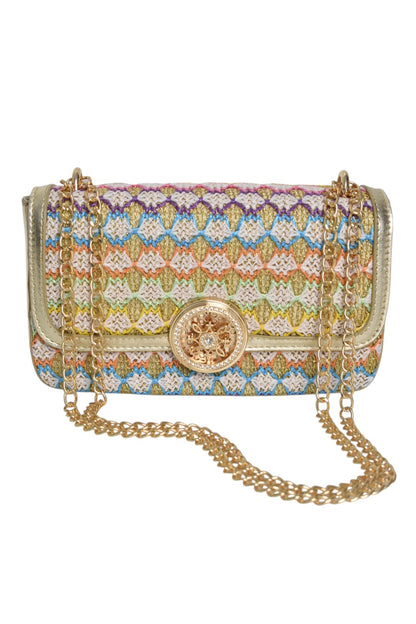 Gold & Pastels Cross Body Bag