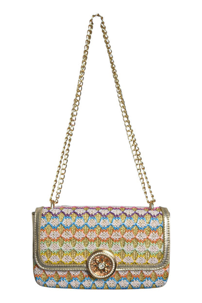 Gold & Pastels Cross Body Bag
