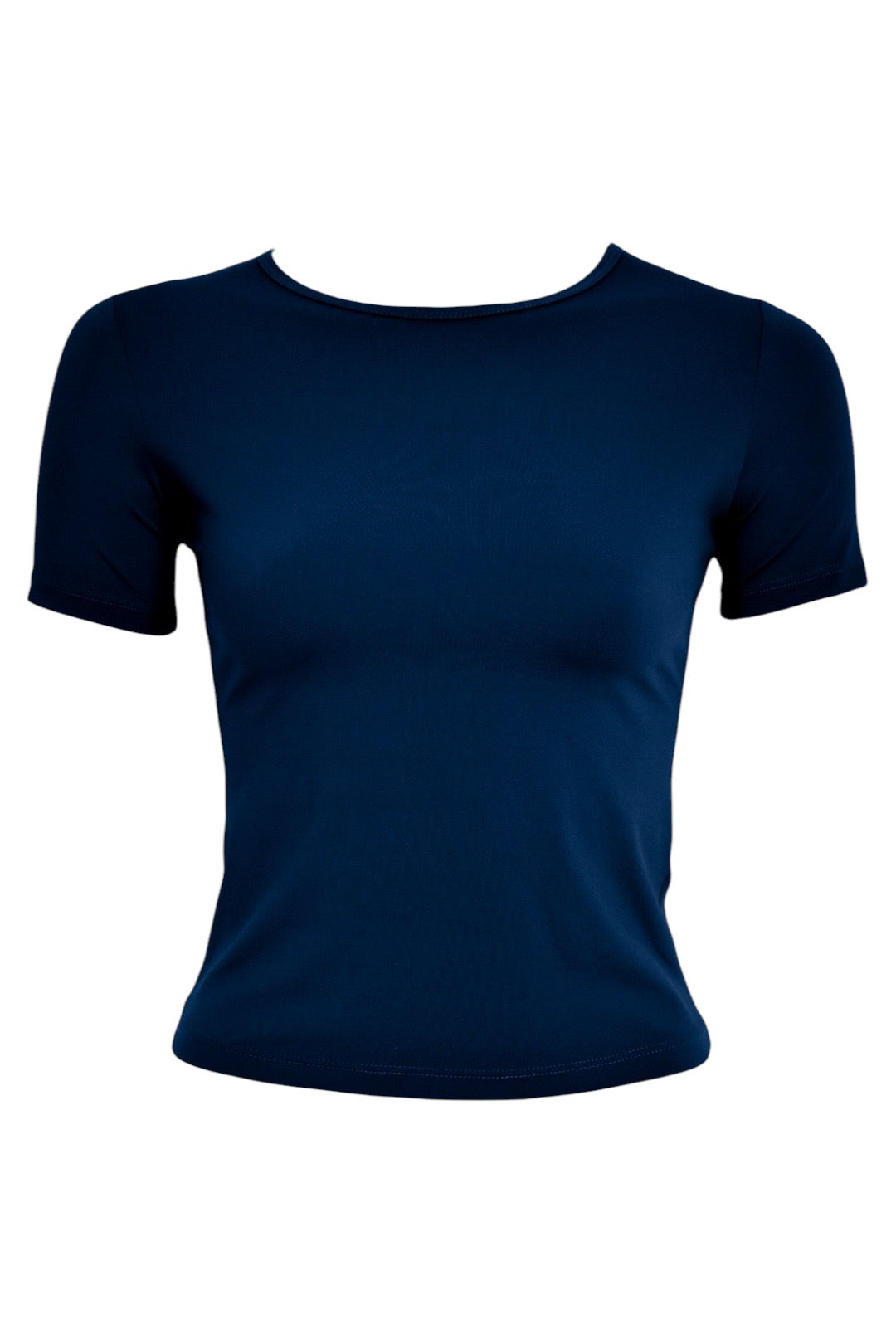 Navy Active Short Sleeve Top 