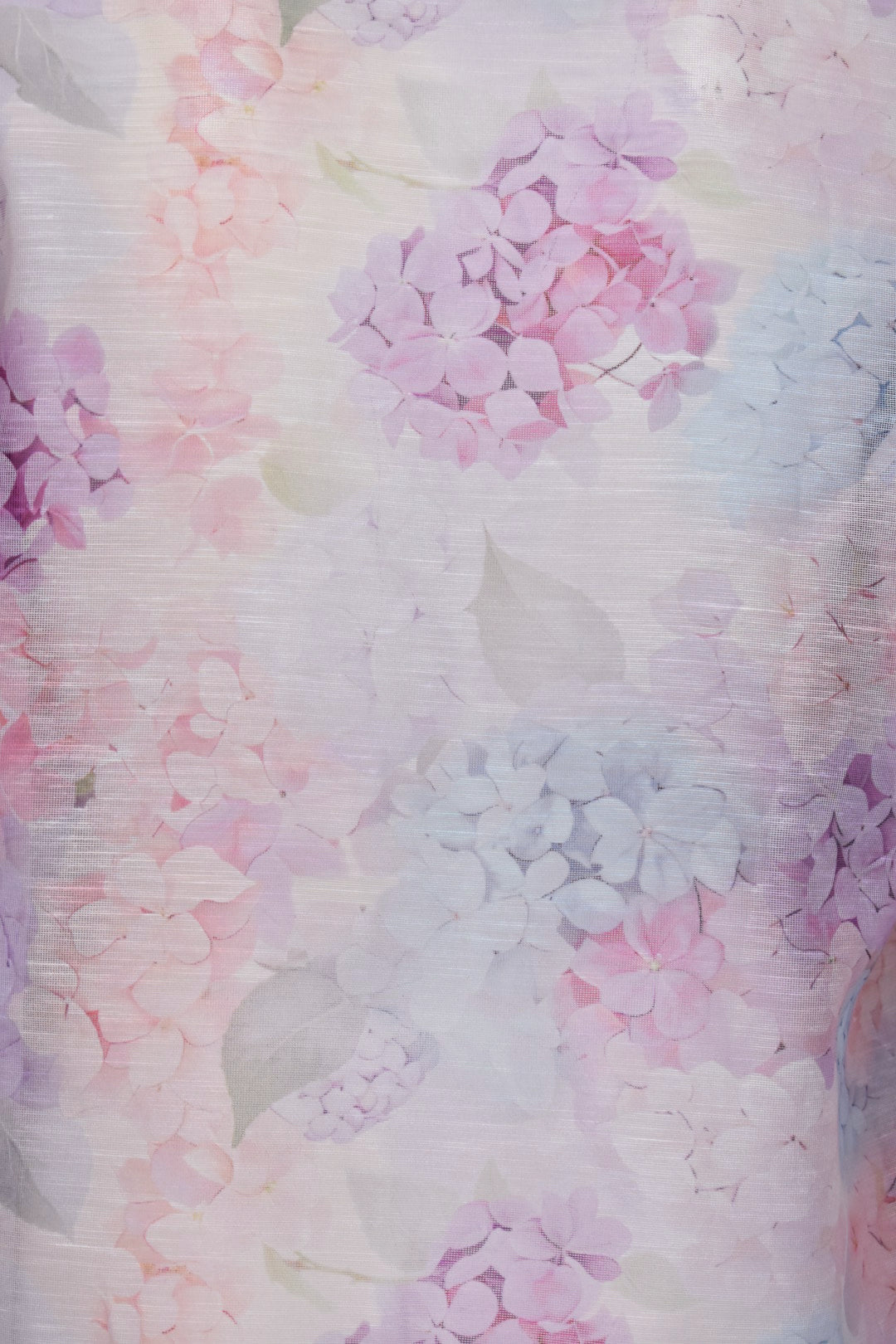 Pastel Floral Print Frill Blouse