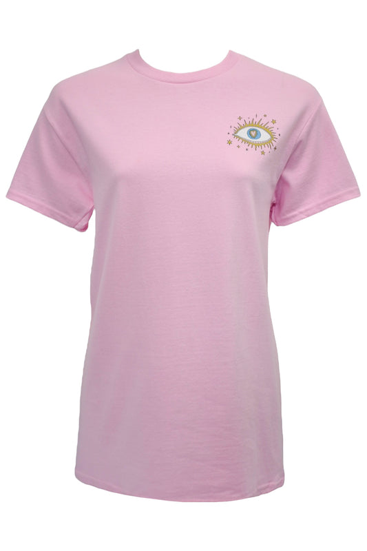 Pink Starry Eye T-Shirt