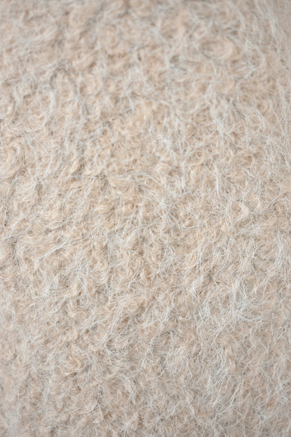 Womens Beige Woollen Duster Coat 2