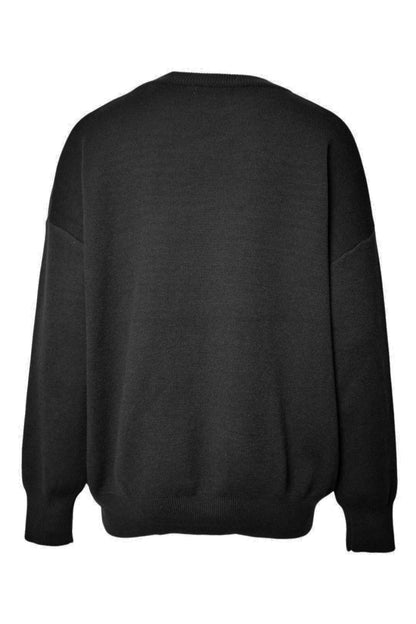 Womens Black PARIS Jumper 