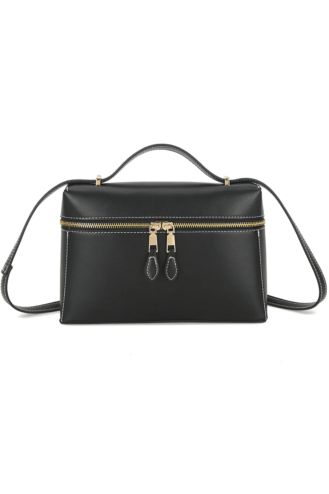 Black Vanity Cross Body Bag 