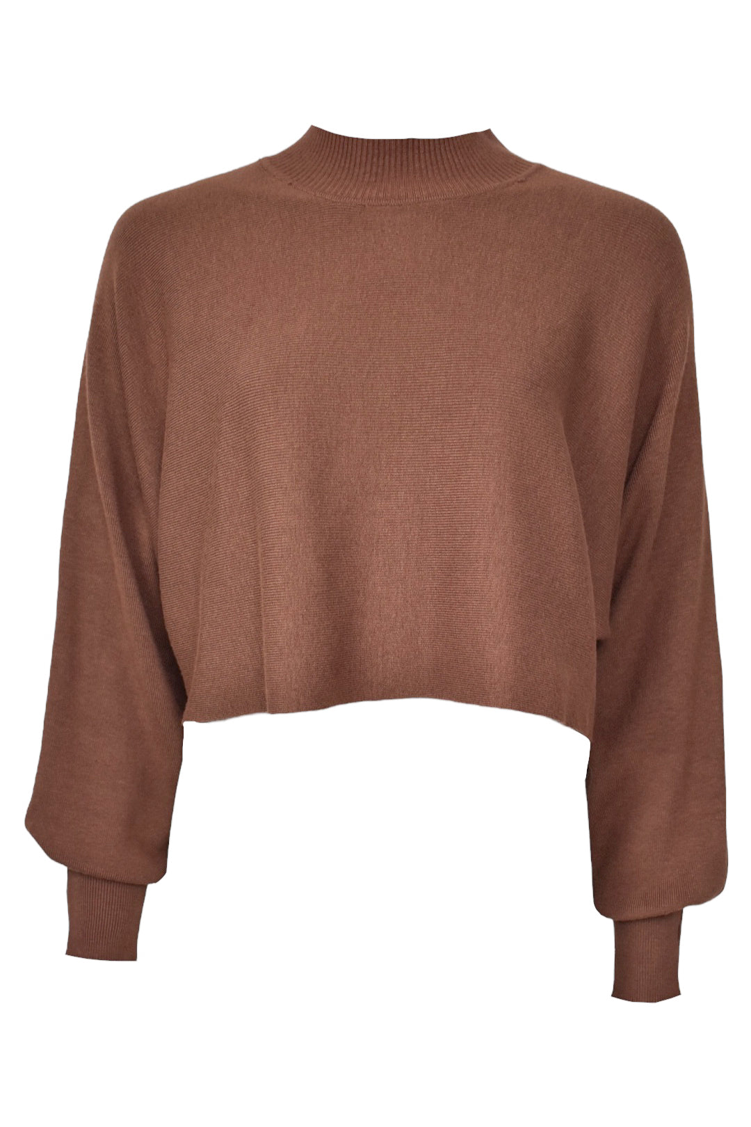 Womens Brown Knitted Jumper & Dress Co-ord 