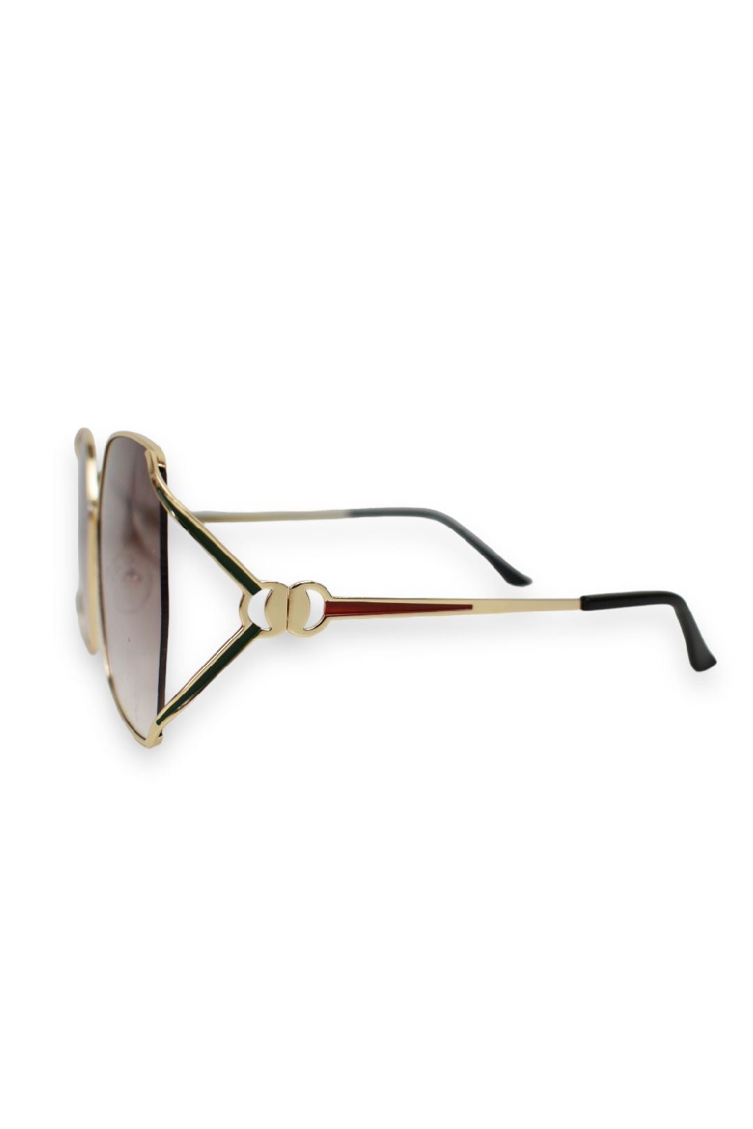 Womens CAIRO Coffee Sunglasses 2