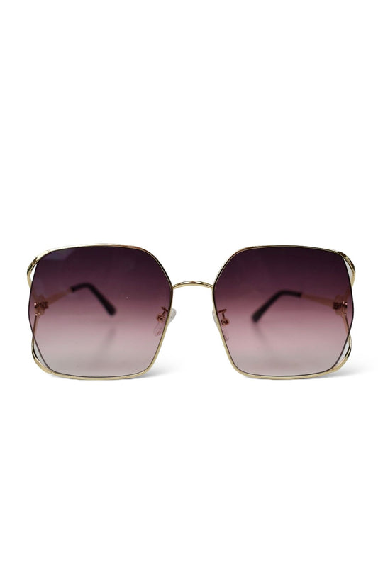 Womens CAIRO Purple Sunglasses