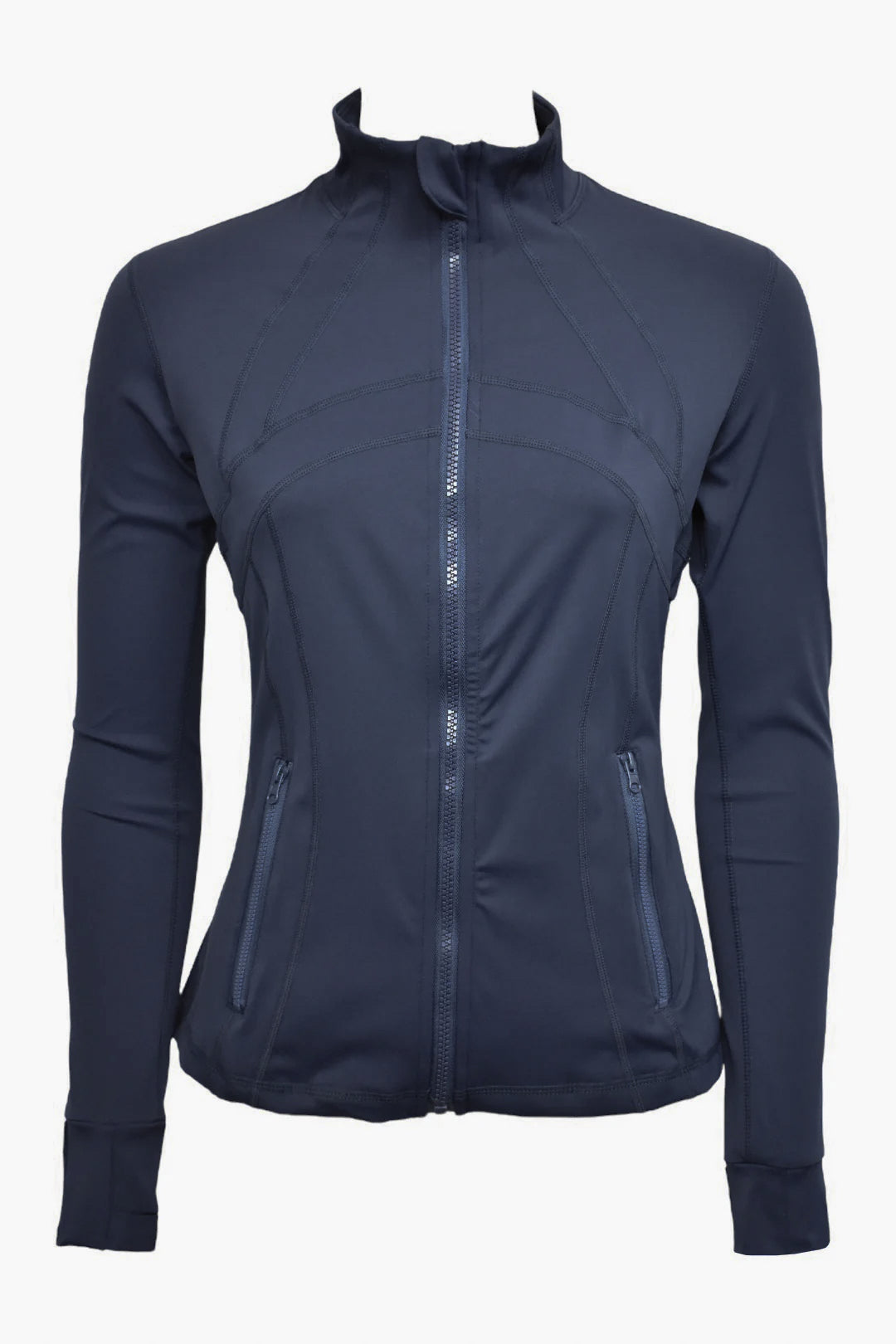 Charcoal Active Leggings & Zip Up Jacket Set