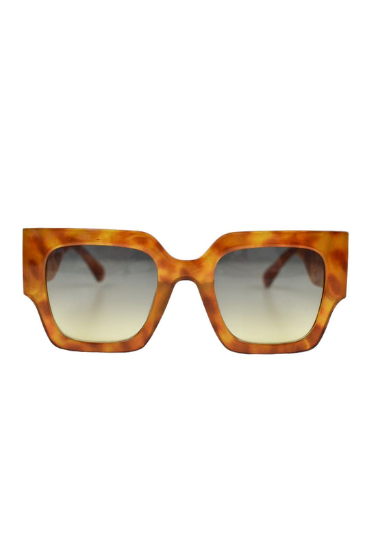 Womens NAPLES Orange Sunglasses