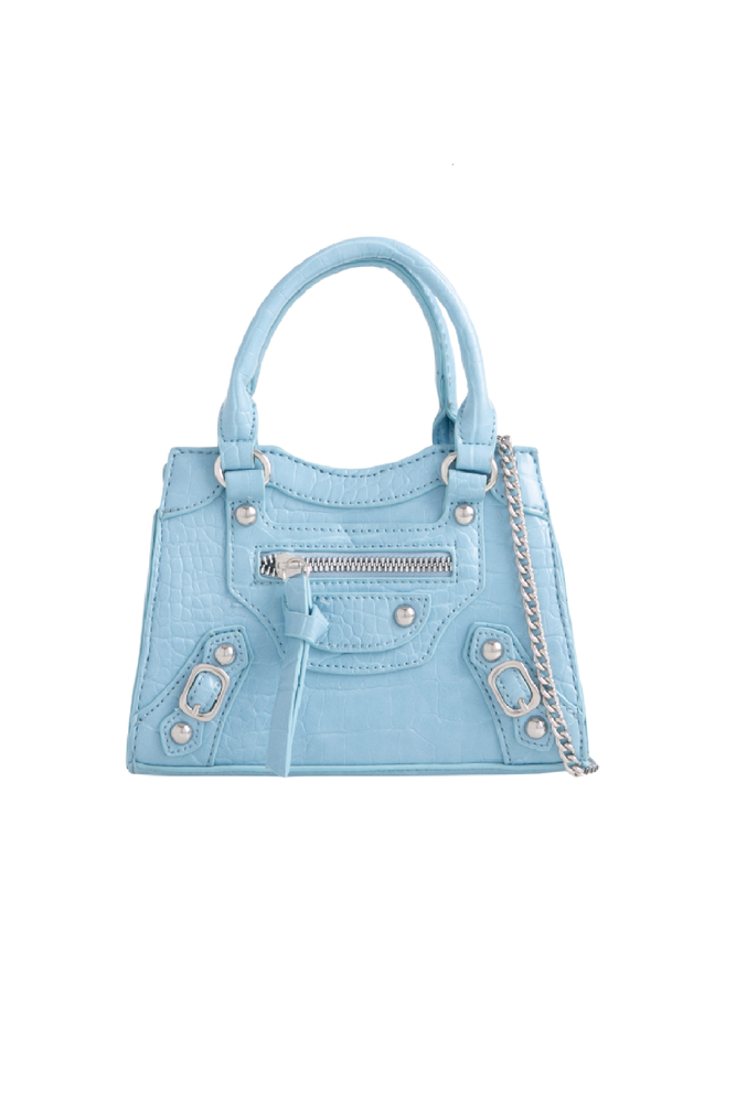 Light Blue Mini City Grab Bag