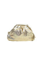Gold Metallic Mini Pouch Bag