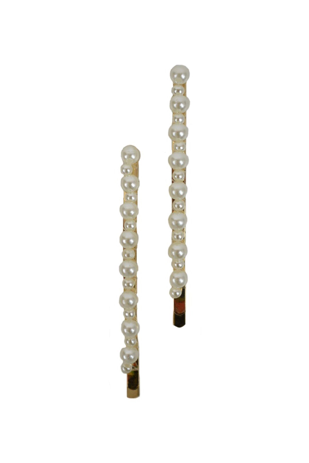 Gold Pearl Hairslide Set 2
