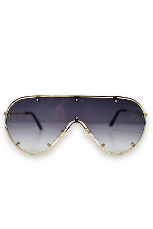 Womens MILAN Black Ombre Sunglasses