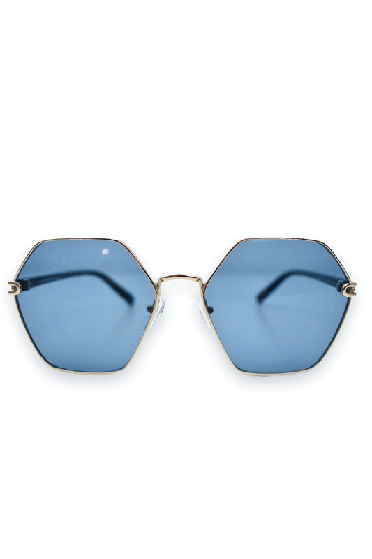 Womens PALMA Blue Sunglasses