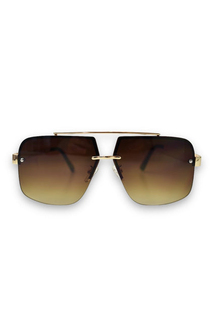 Womens PALM SPRINGS Brown Sunglasses
