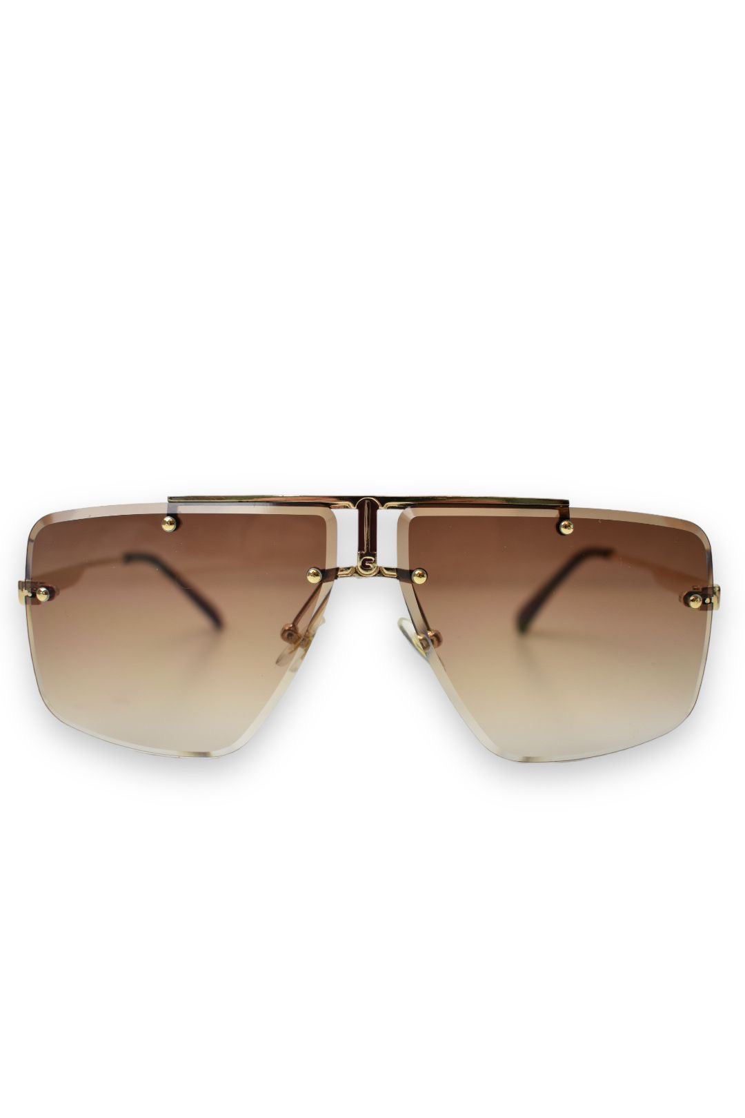 Womens PRAGUE Brown Sunglasses