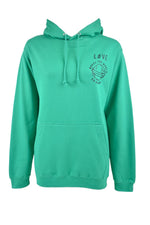 Green Love Makes The World Go Round Hoodie