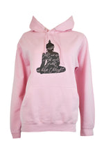 Pink Buddha Thoughts Hoodie