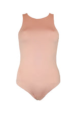 Nude Sleeveless Bodysuit