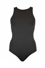Black Sleeveless Bodysuit