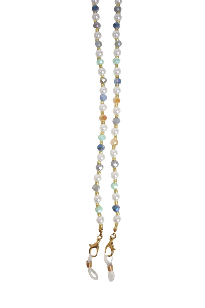 Pastel Jewel & Pearl Sunglasses Chain
