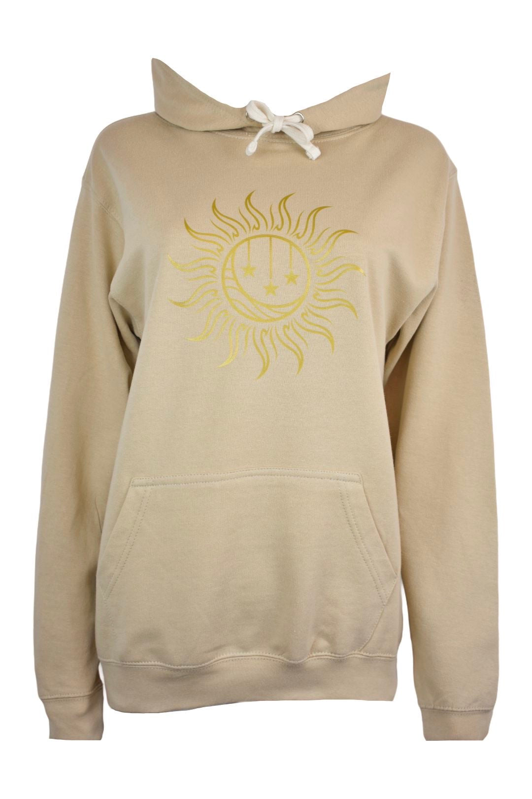 Nude Gold Sun Moon & Stars Hoodie