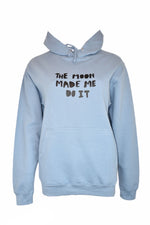 Blue "The Moon Made Me Do It" Hoodie