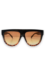 MALDIVES Brown Animal Ombre Sunglasses
