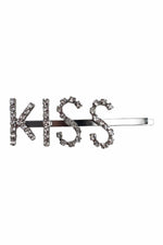 KISS Silver Diamante Hairslide